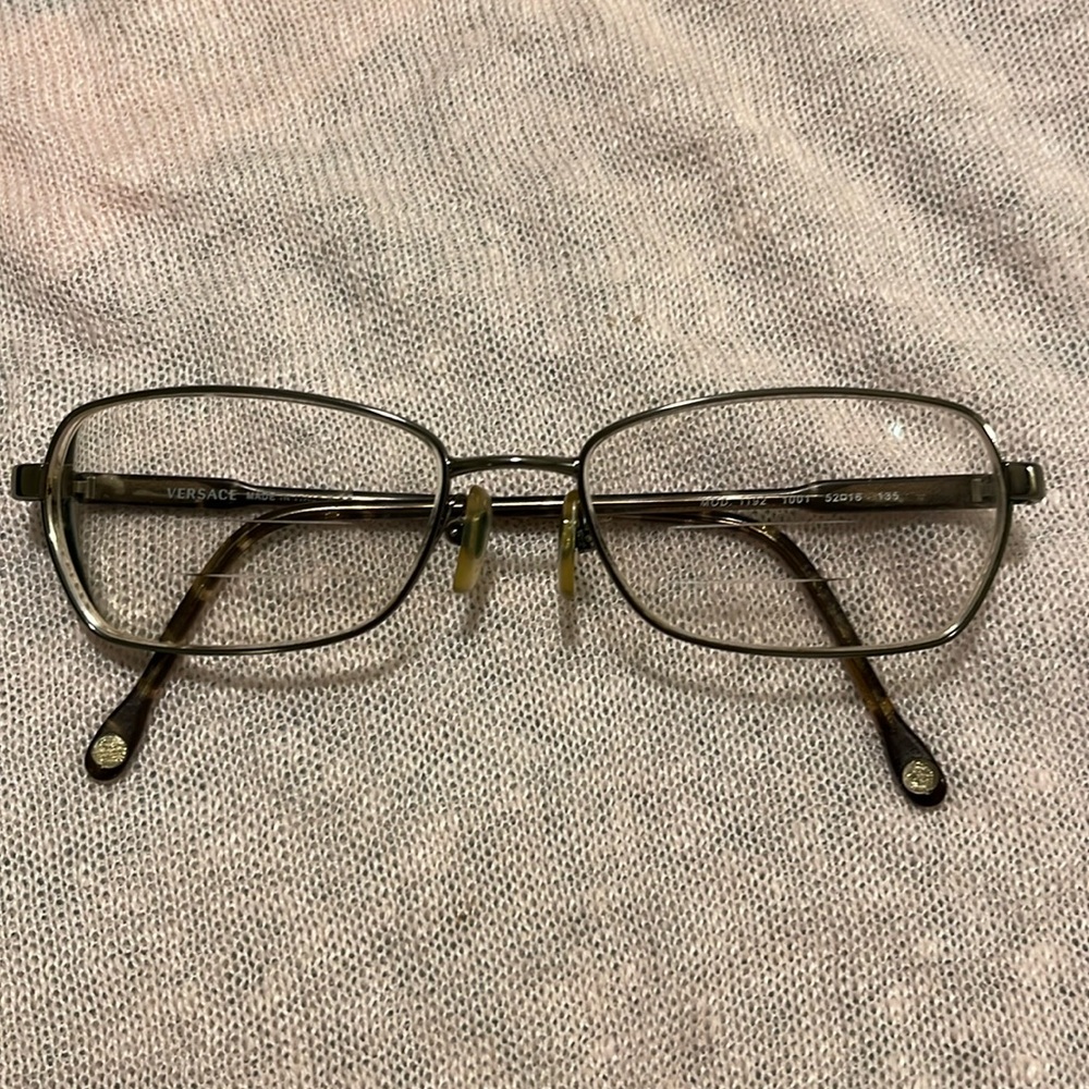 Versace reading glasses - mod. 1192 1001 - remove the lenses and make it yours